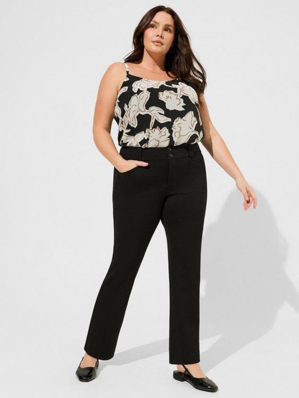 Torrid Trouser Straight Ponte Pant